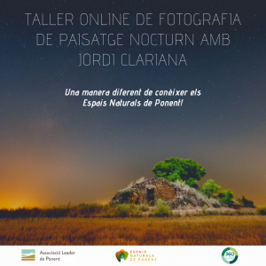 Taller online de fotografia de paisatge nocturn amb Jordi Clariana